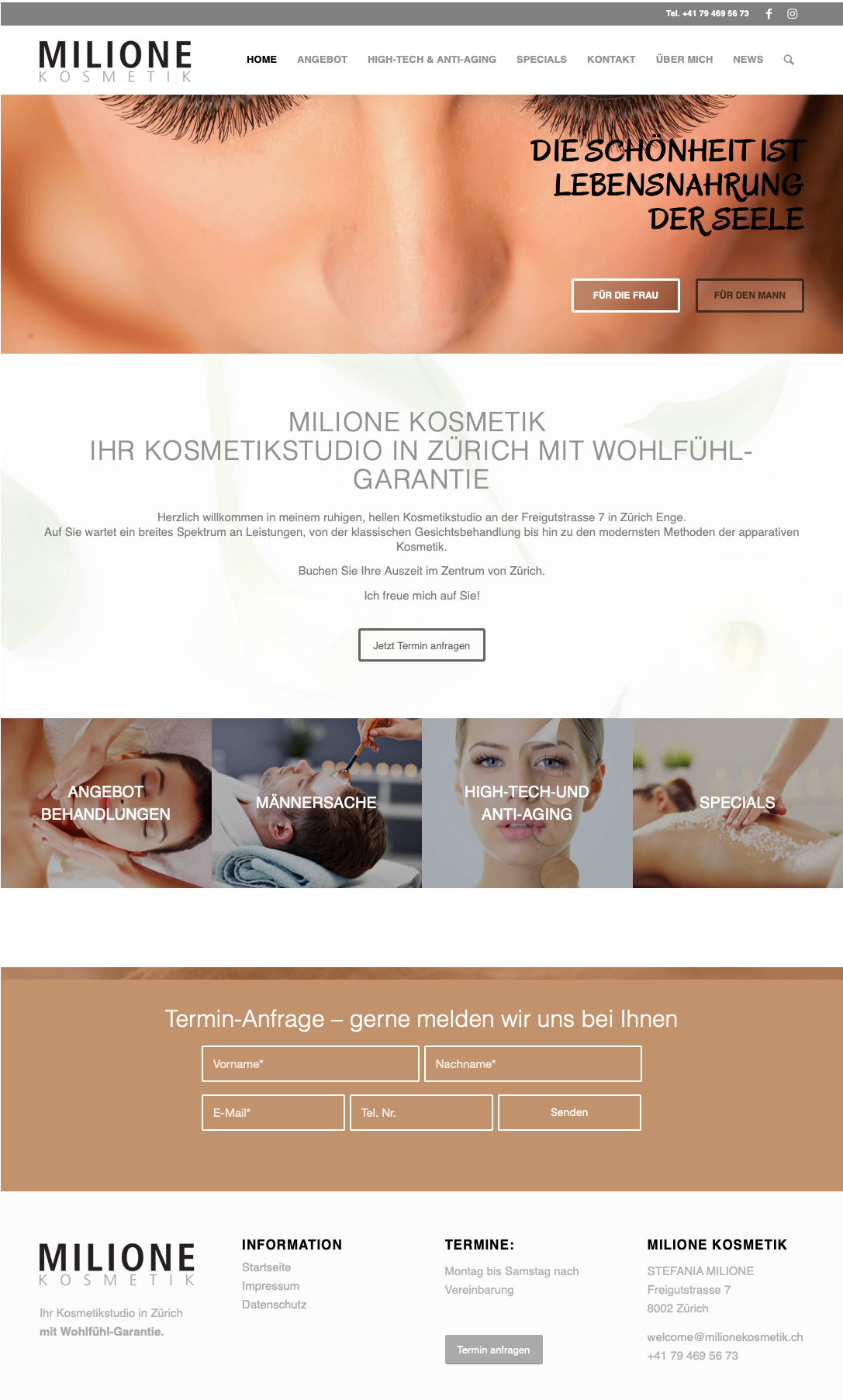 Neue-Webseite_Milione-Kosmetik_Zuerich